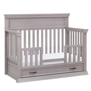 Item # CF003 Toddler Conversion in Grey - Finish: Windsor Grey<br><br>Weight: 15.4 lbs<br><br>Dimensions: 62.72